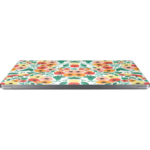 Bouffants and Broken Hearts Geometric Flowers Universal Laptop 13in (10.6 x 7.6in) Skin